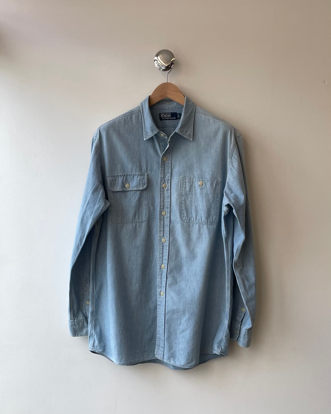 Polo RL chambray shirt L ( 폴로 샴브레이 셔츠 ) 상품이미지1