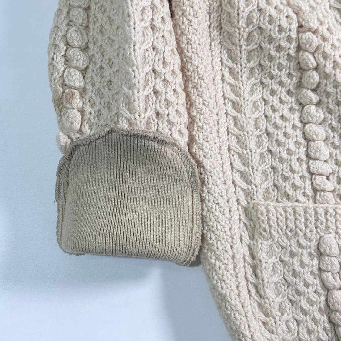 나나서카 리메이크 아란케이블 오버핏 가디건 상품이미지5