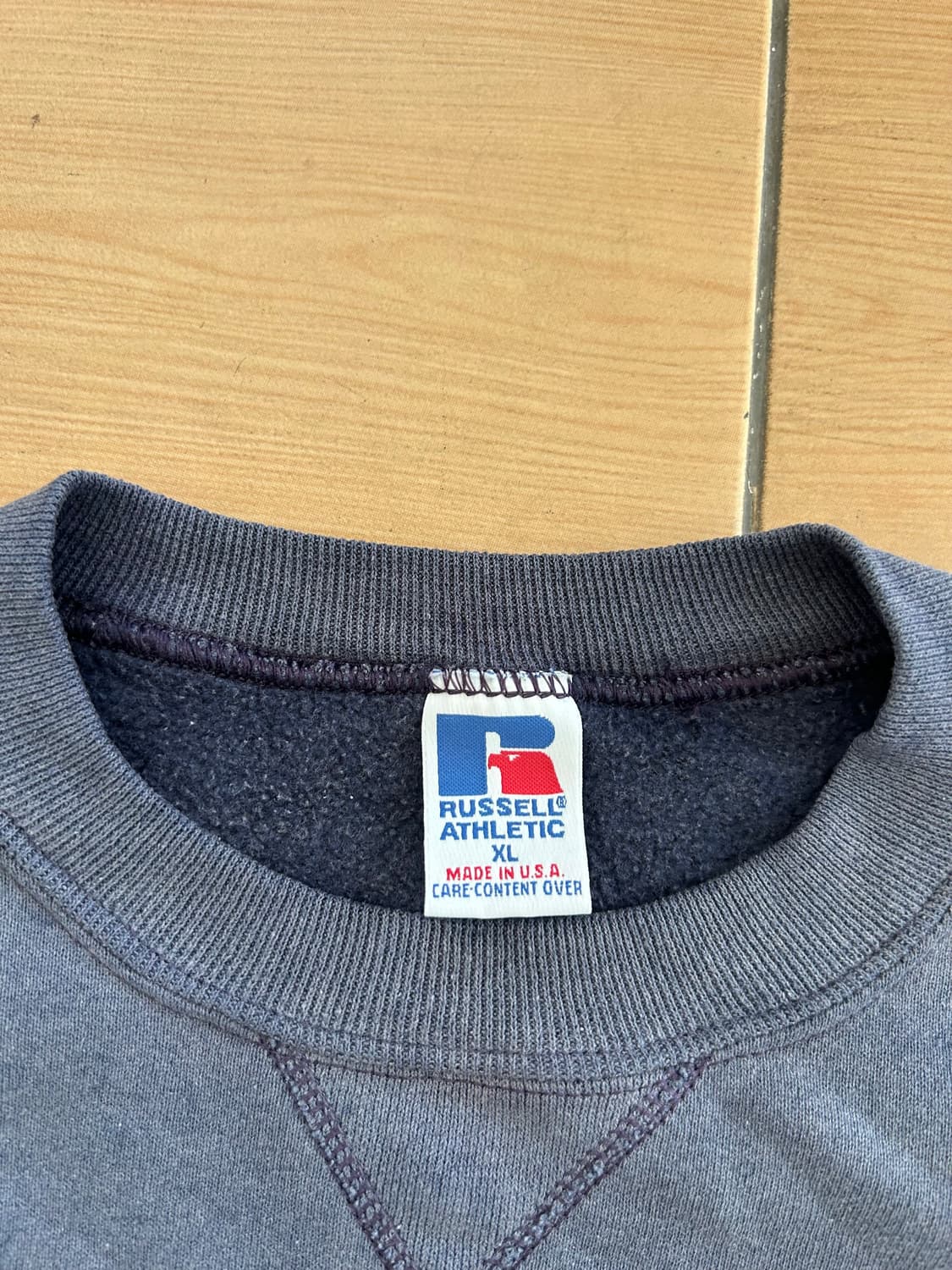 90‘s 러셀 에이펙스트윈 페이드 스웻셔츠 상품이미지4