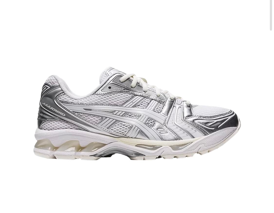 아식스 x jjjjound 젤카야노 14 실버화이트 상품이미지1