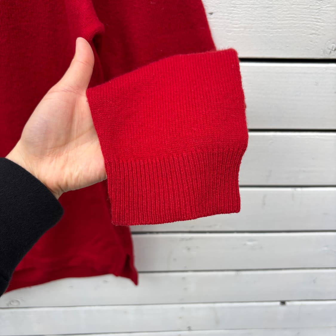 Polo 폴로 울 카라 니트 상품이미지6