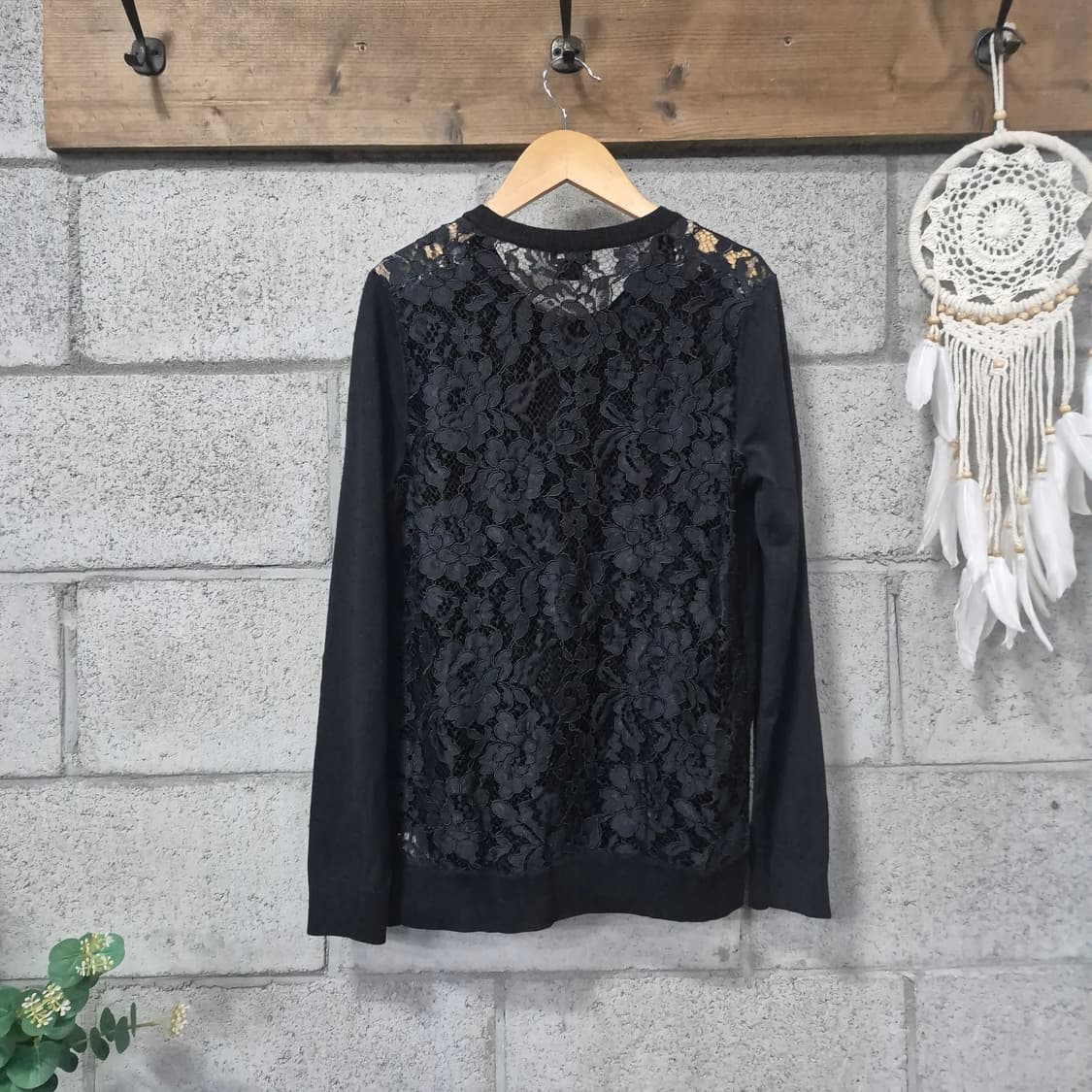 띠어리 레이스 니트티 상품이미지6