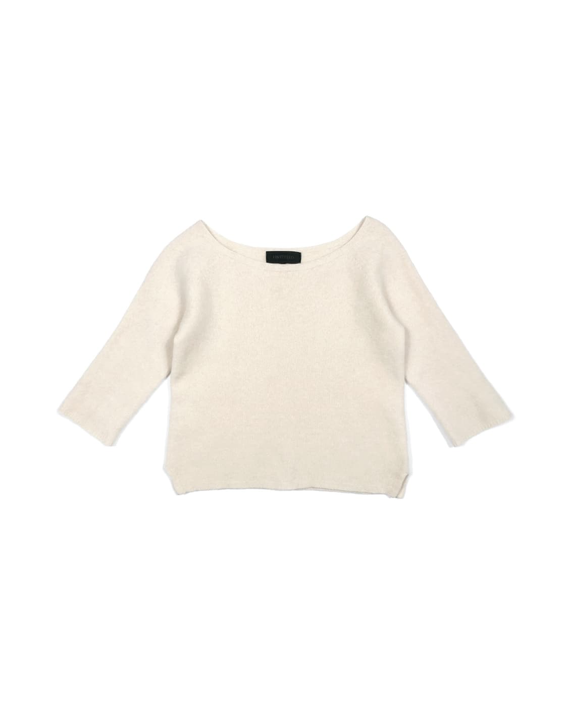 Untitled boat neck knit 상품이미지1