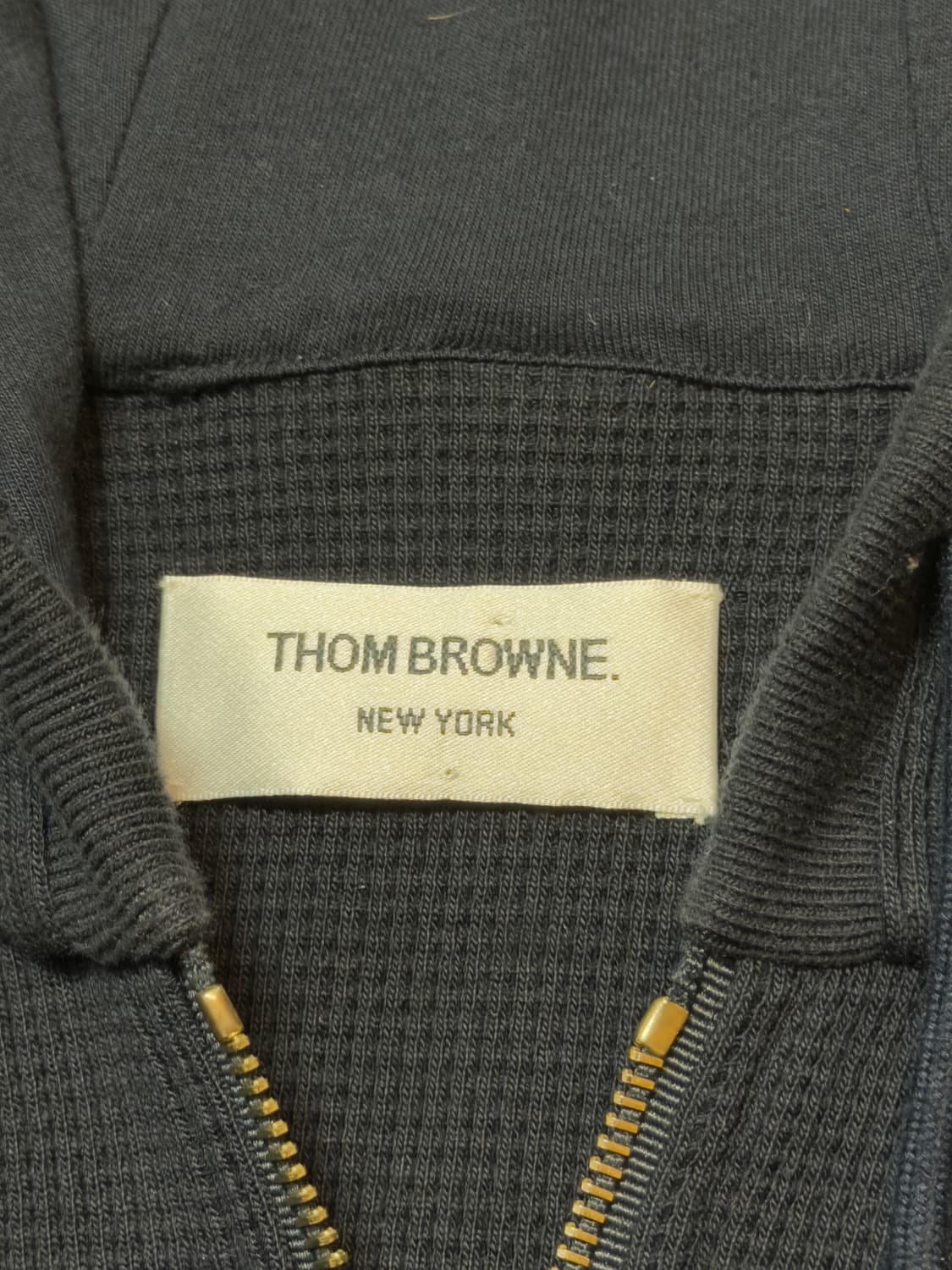 톰브라운 와플 집업후드 상품이미지2