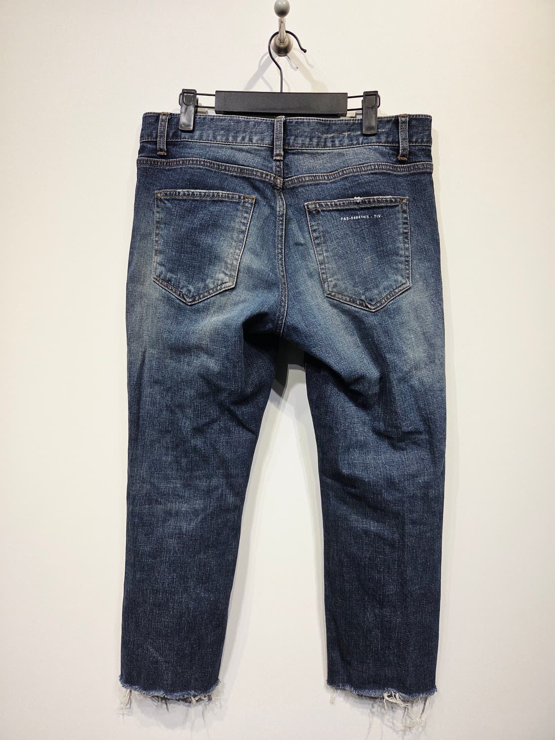 페이탈리즘 밑단 데미지 데님팬츠_48 상품이미지5