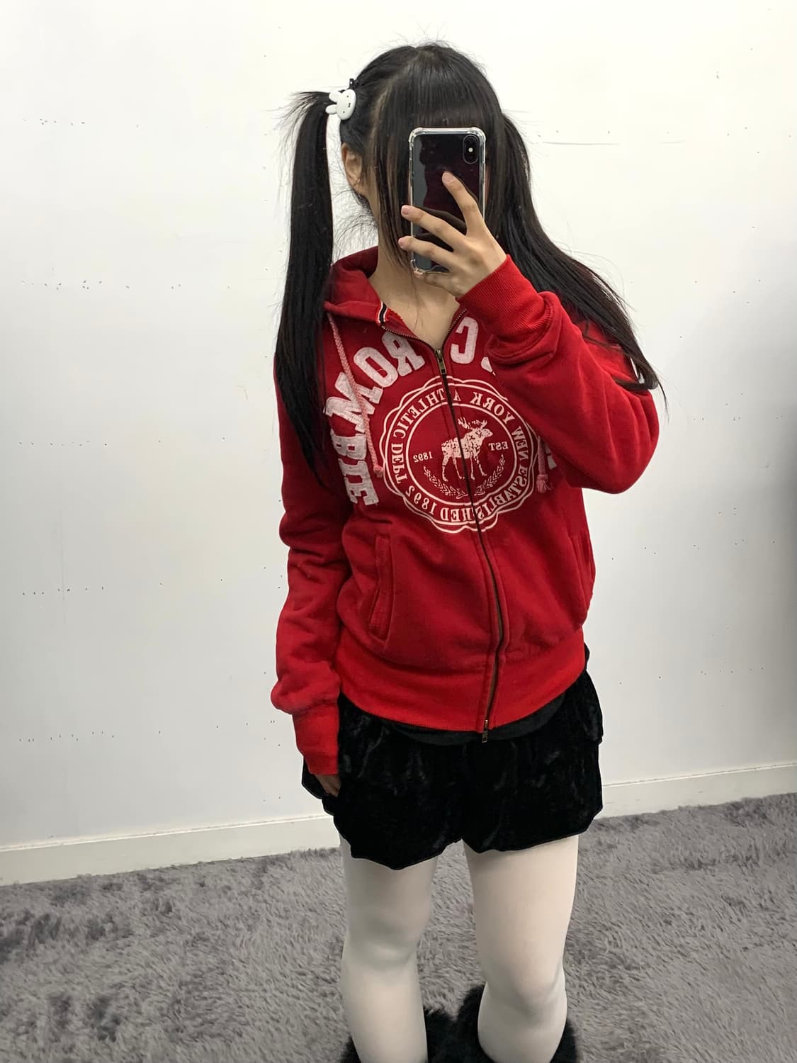 아베크롬비 y2k 후드집업(희귀) 상품이미지1