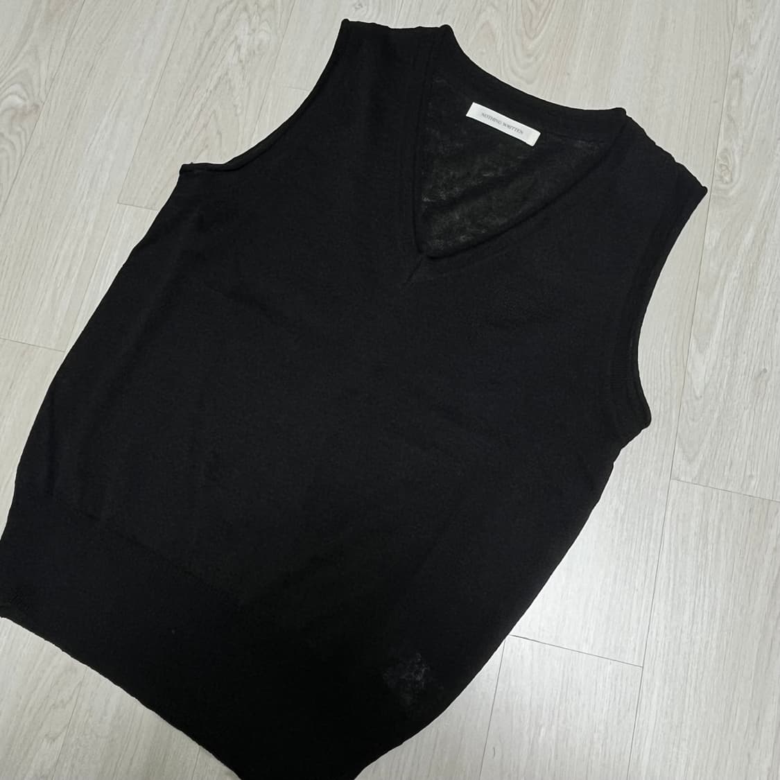 [1회착용] 낫띵리튼 Dore sleeveless knit top 상품이미지6