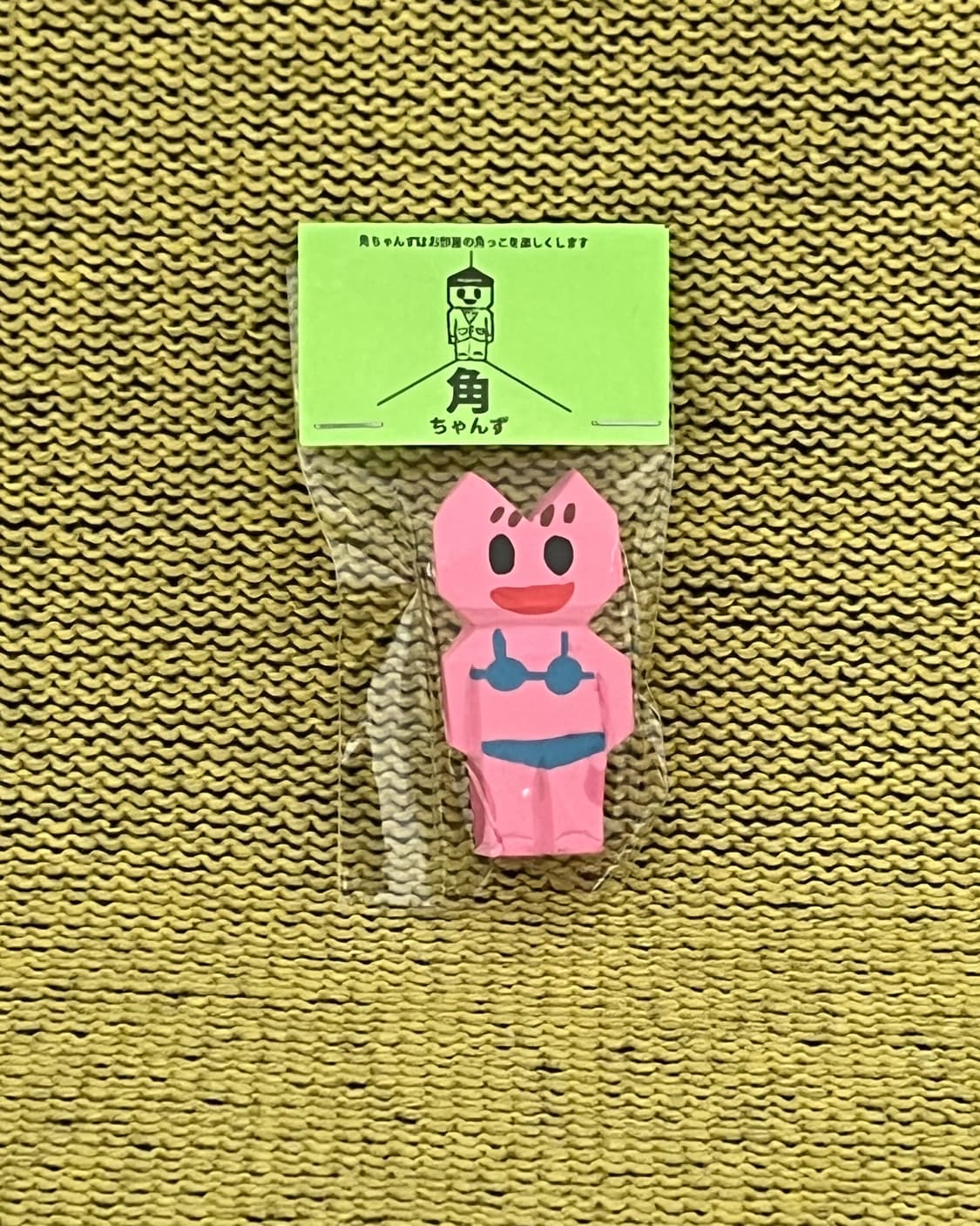 [켄지 무라바야시] 카도쨩(角ちゃん) XS 비키니고양이 우드카빙 상품이미지1