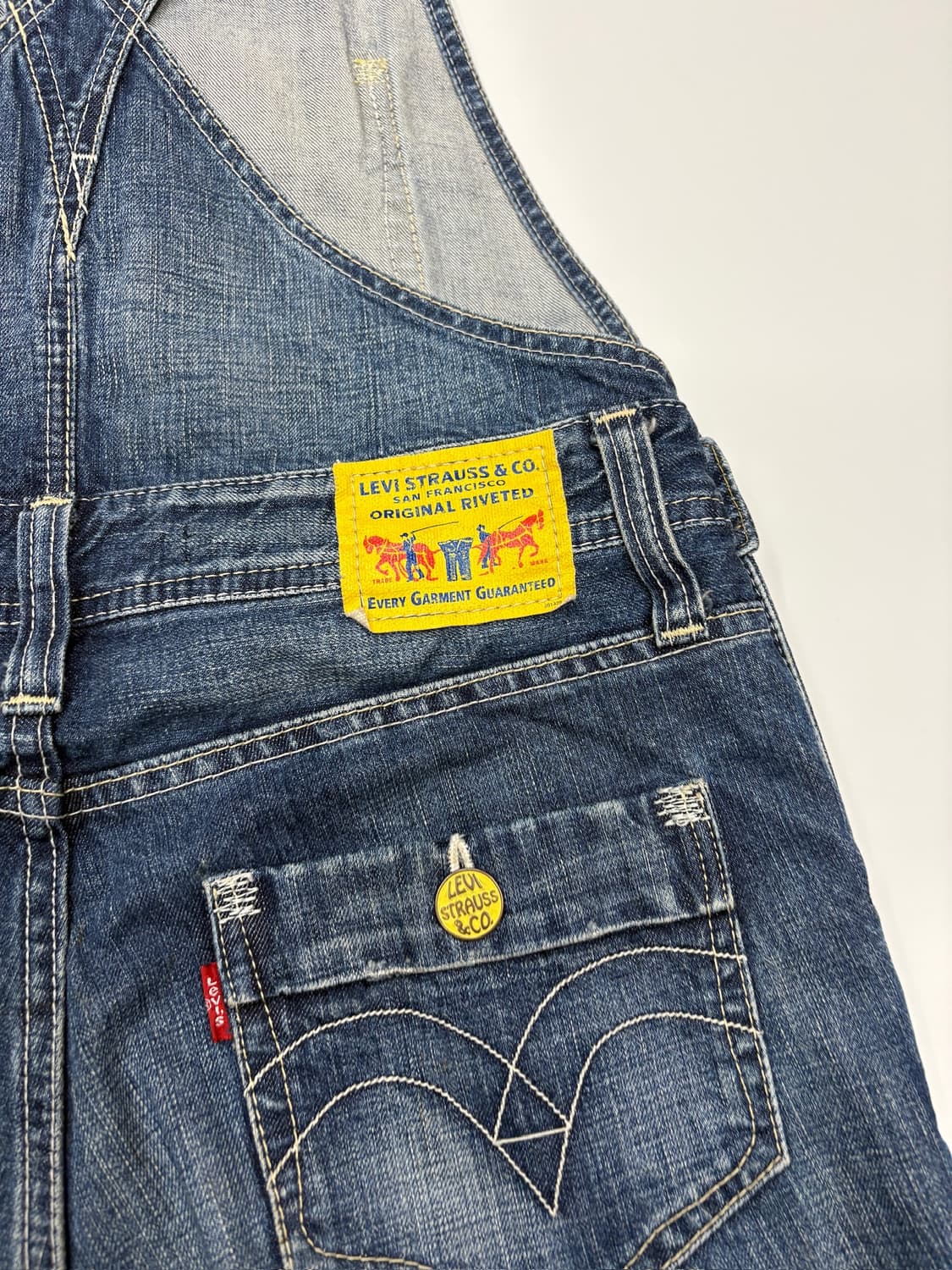 Levis 리바이스 빈티지 데님 오버롤 상품이미지6