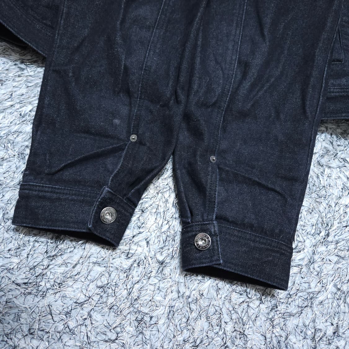 게스) XXL 남자 흑청자켓 데님자켓 / 왕눈이샵 상품이미지6