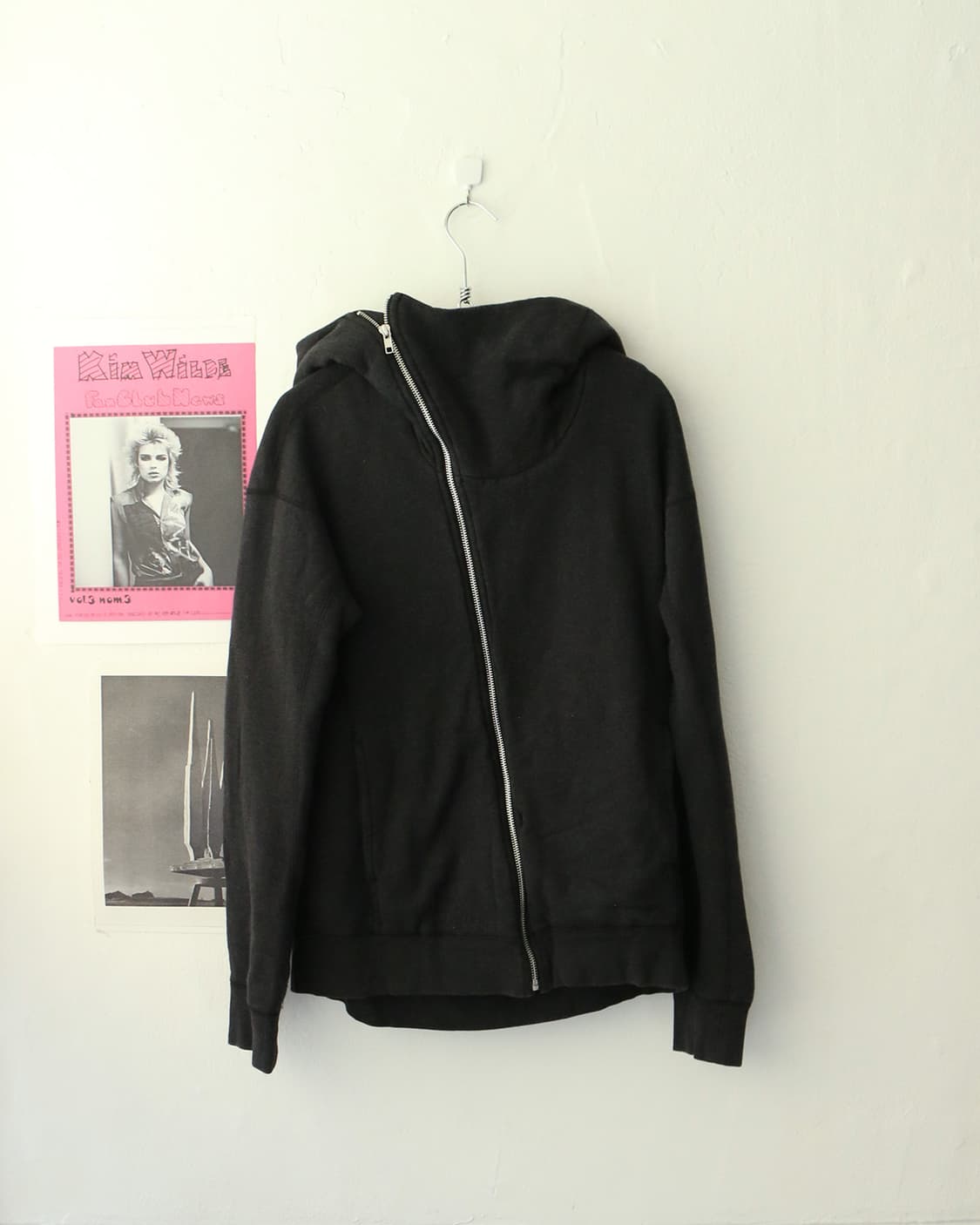 라드 뮤지션 비대칭 지퍼 후드 집업 상품이미지1