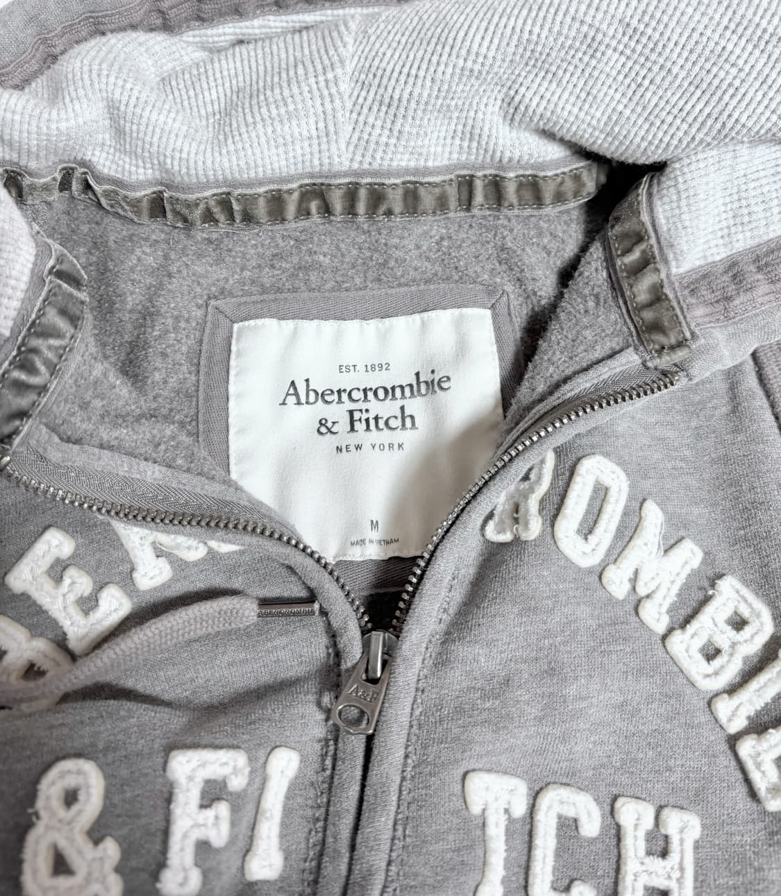 대대장 아베크롬비 딱붙핏 후드집업 상품이미지2