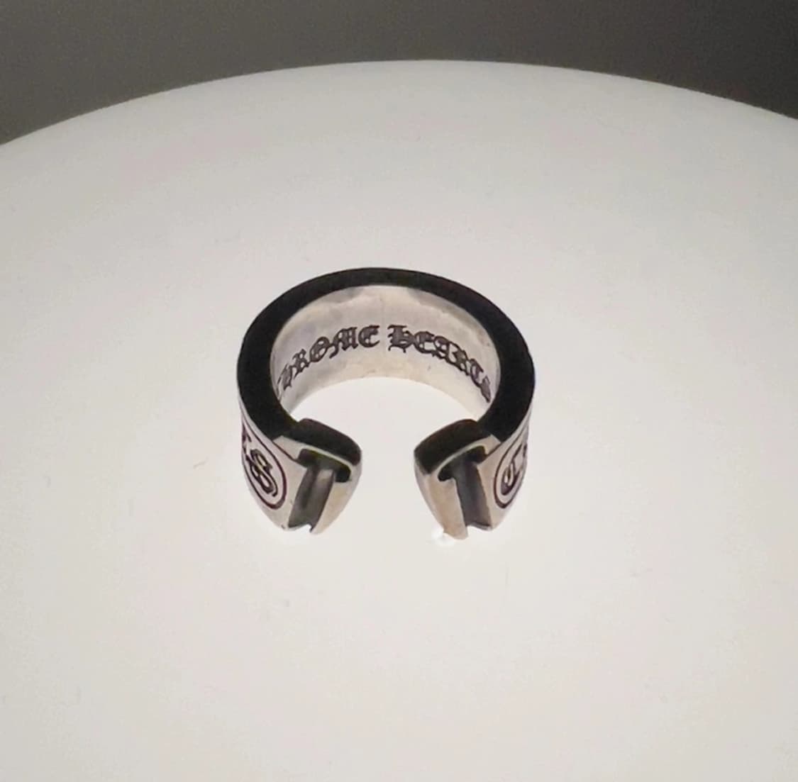 크롬하츠반지스크롤라벨링라지 US8호 (정품) 상품이미지2