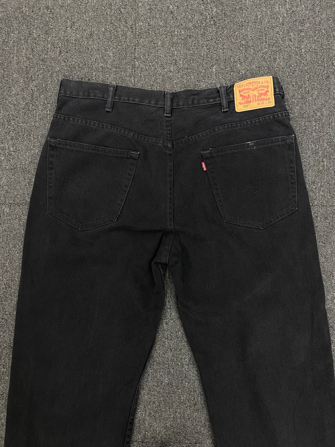 Levis 리바이스 550 흑청 데님팬츠 상품이미지6
