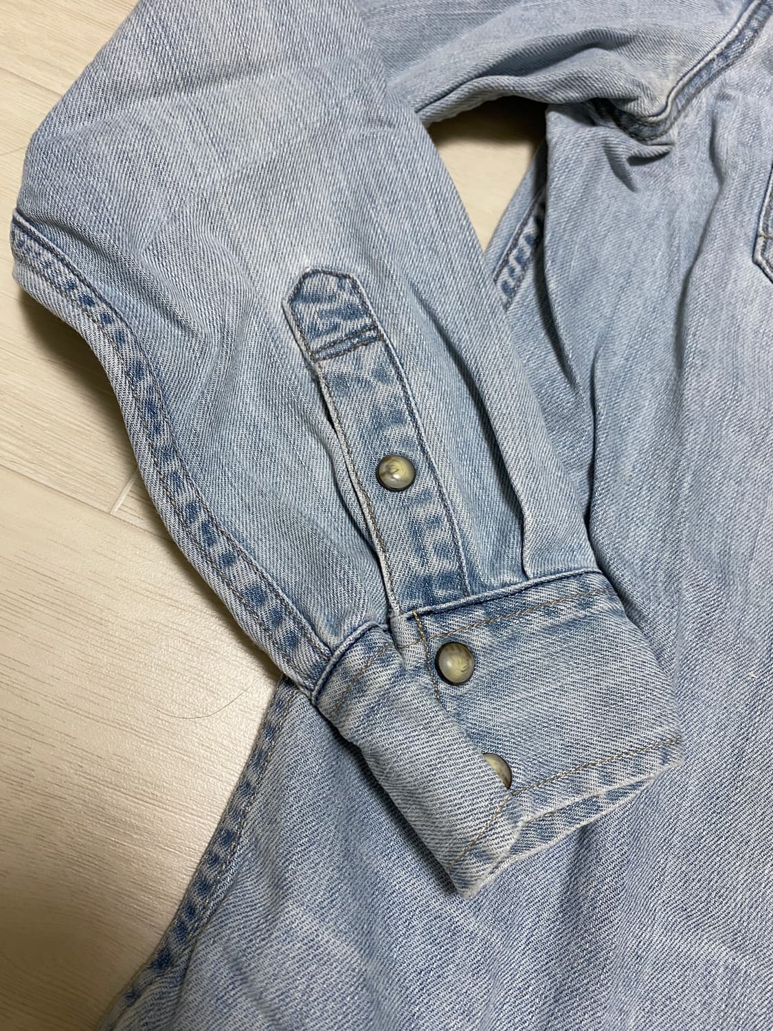 올세인츠 웨스턴 데님 자켓 상품이미지4