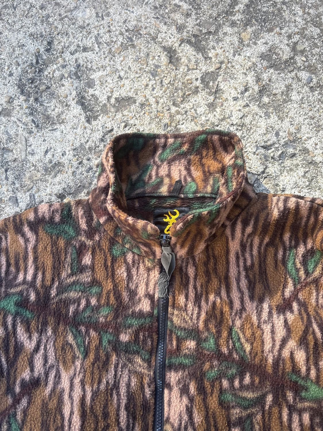 90s Browning 리얼트리 플리스 자켓 상품이미지3