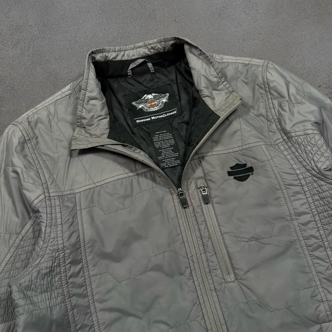 할리 데이비슨 누빔 경량 패딩 자켓 상품이미지1