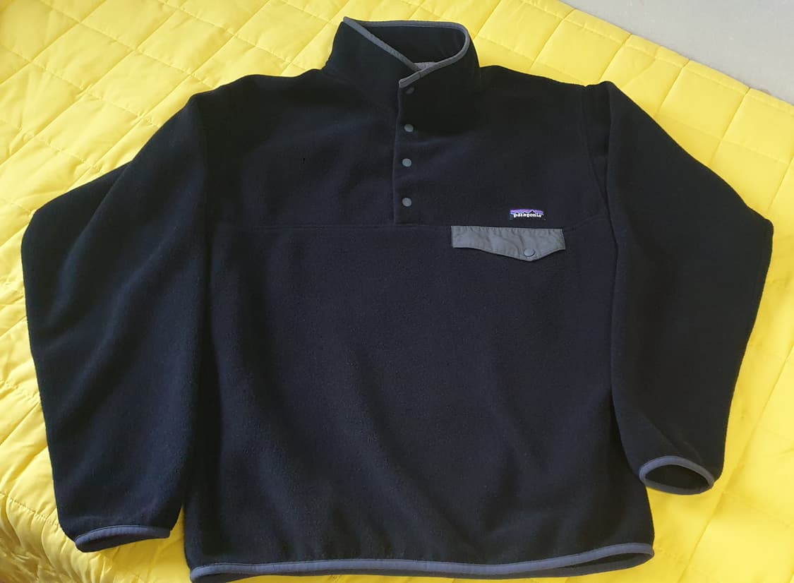 파타고니아 신칠라 풀오버 블랙w포지그레이 L 상품이미지1