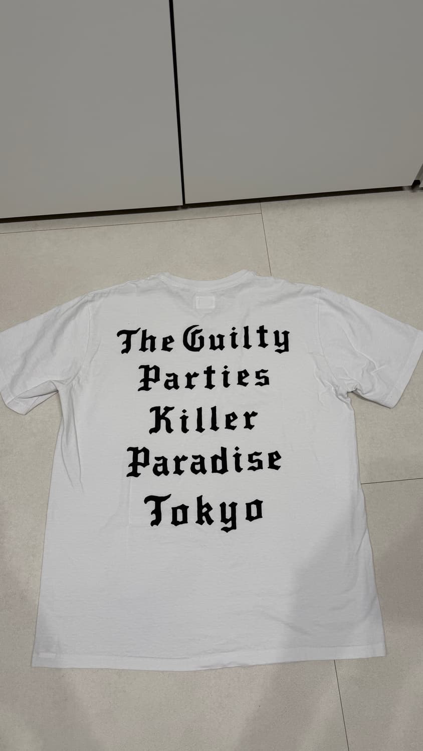 와코마리아 백프린팅 티셔츠 XL 상품이미지1