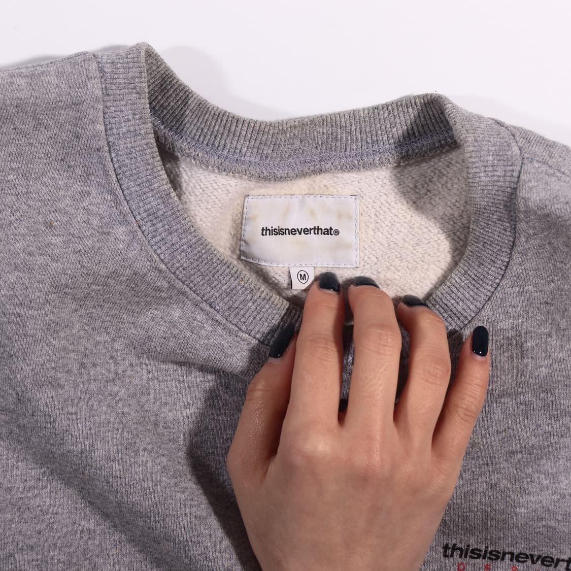 디스이즈네버댓 로고 맨투맨 B242 상품이미지2