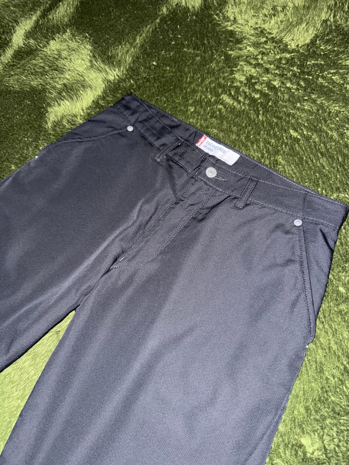 [32] 리바이스 재팬 엔지니어드 진 폴리 워크 팬츠 블랙 상품이미지2