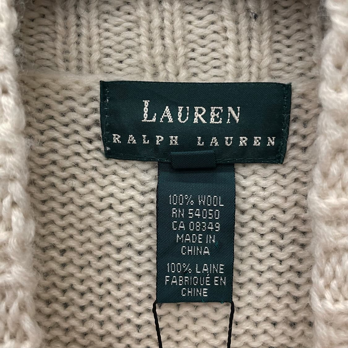 90s 폴로 랄프로렌 스키 핸드 울 목폴라 니트 스웨터 상품이미지6