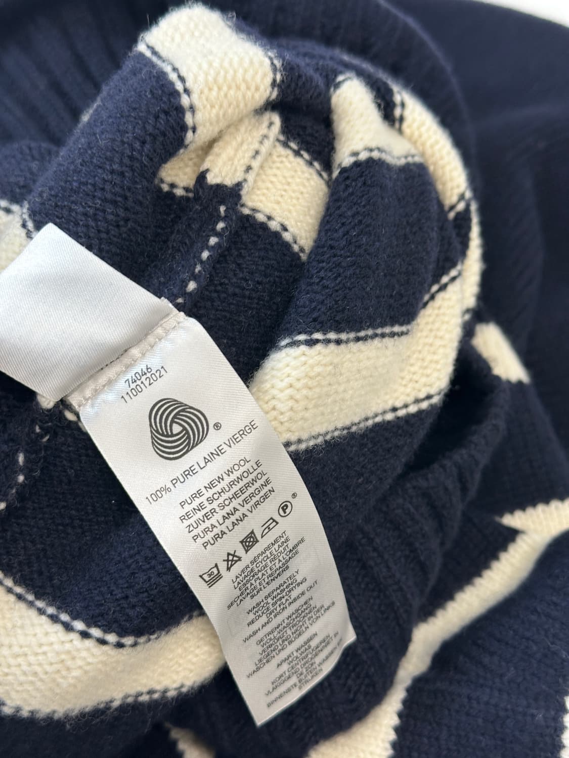 세인트제임스 울 스트라이프 니트  상품이미지5