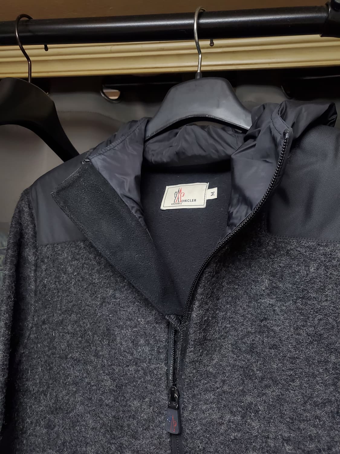 몽클레어 그레노블 모헤어 나일론후드자켓 상품이미지3