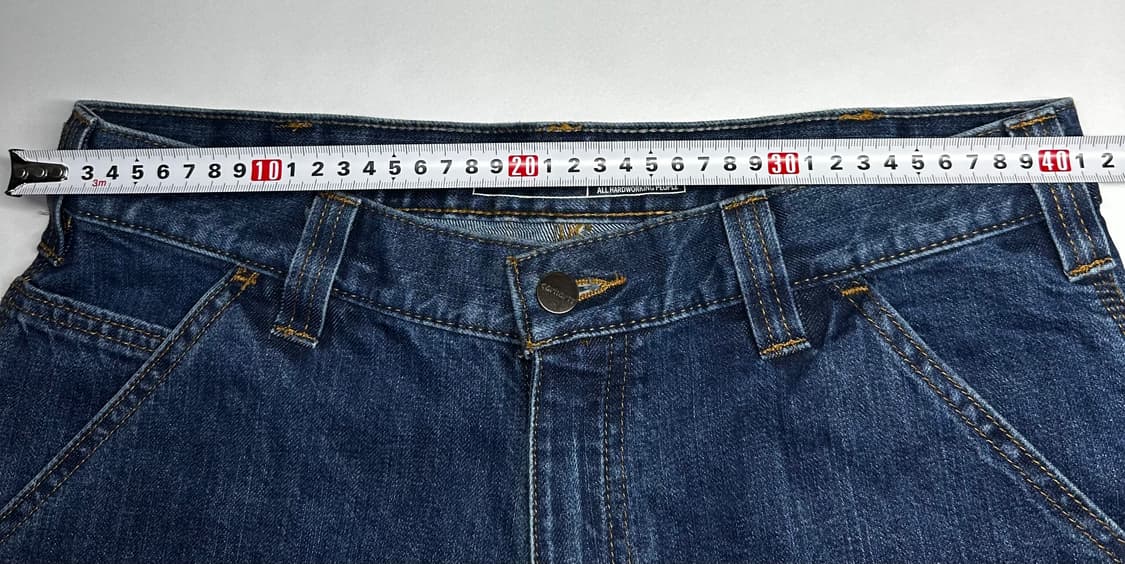 칼하트 데님 싱글 니 작업 바지 상품이미지7