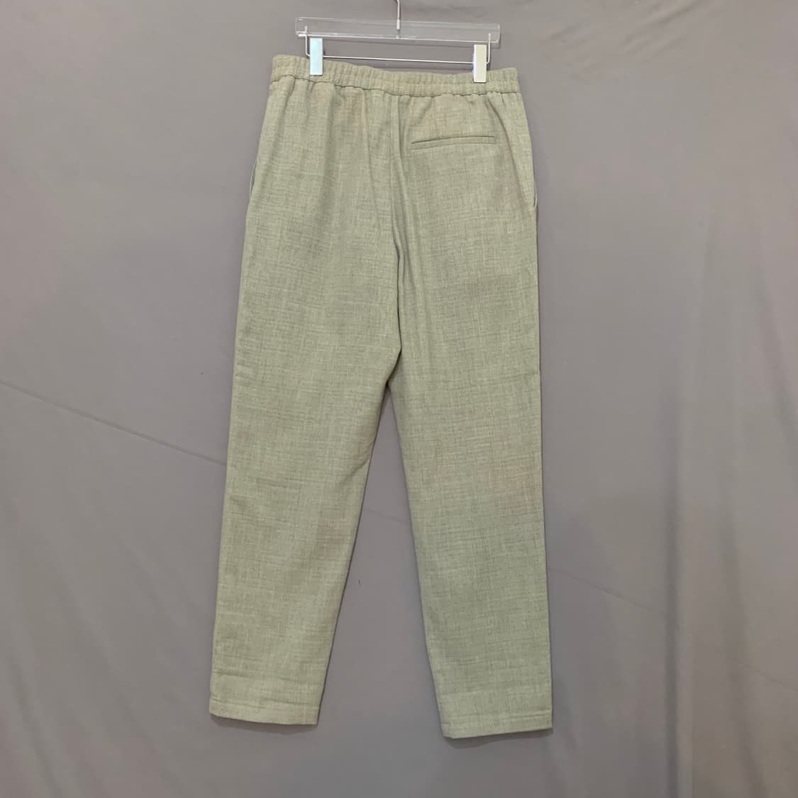 32인치 COS 코스 모직 울 밴딩 스판 팬츠 상품이미지2