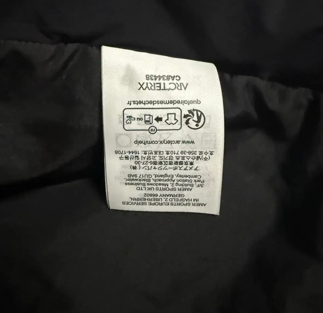 아크테릭스 아톰 SV 후디 블랙 L 상품이미지5