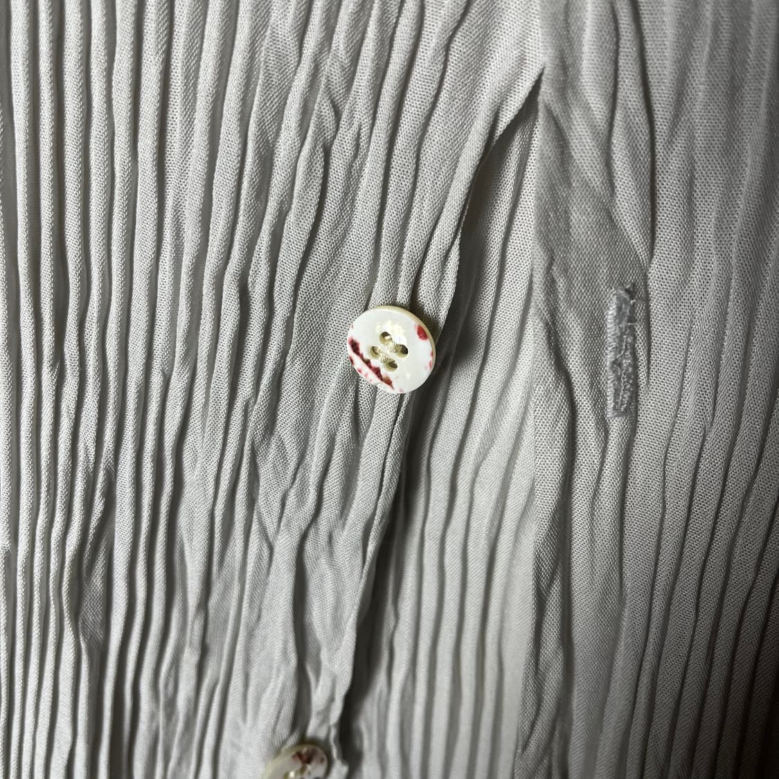 [CDG Tricot] AD1993 꼼데가르송 트리콧 플리츠 베스트   상품이미지4