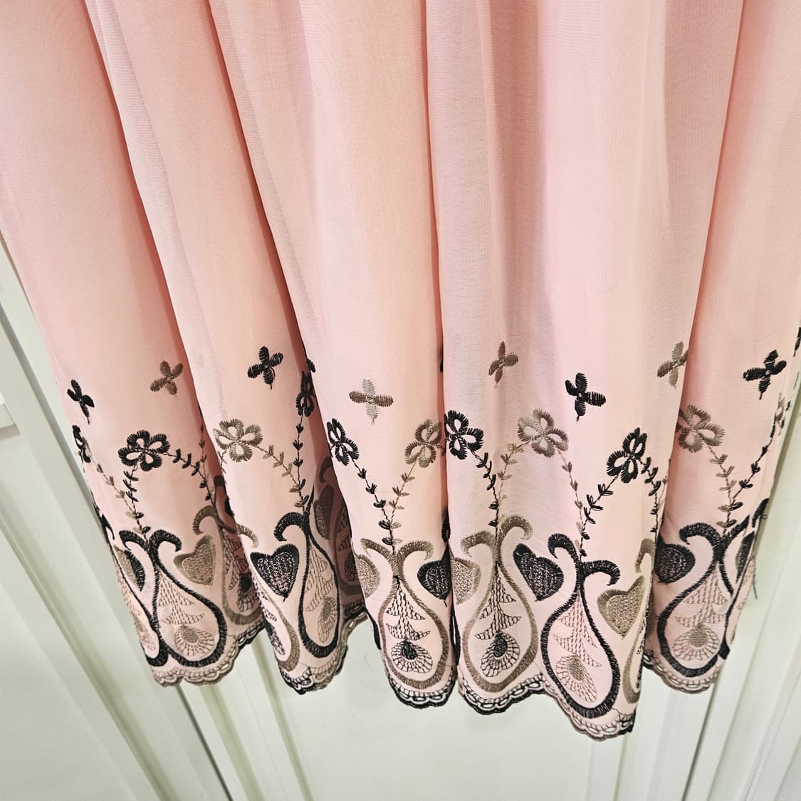 그레이스 클레스(Grace Class) 자수 플레어 원피스 상품이미지7