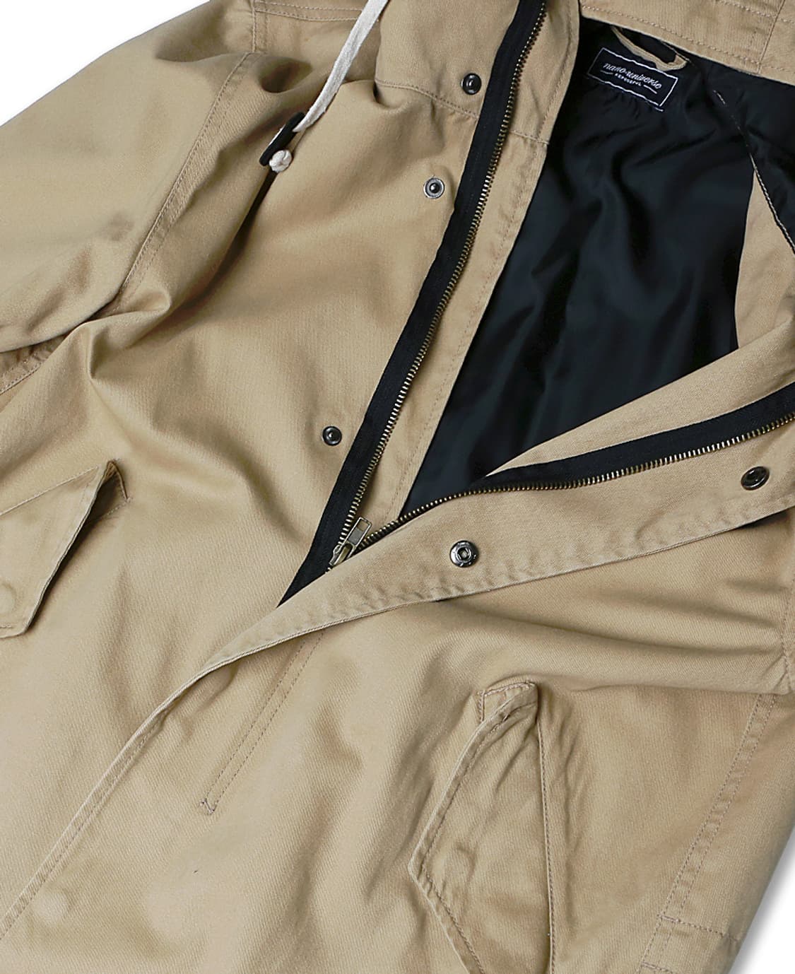 나노 유니버스 [Nano Universe] 코튼 피쉬테일 롱 자켓 상품이미지3