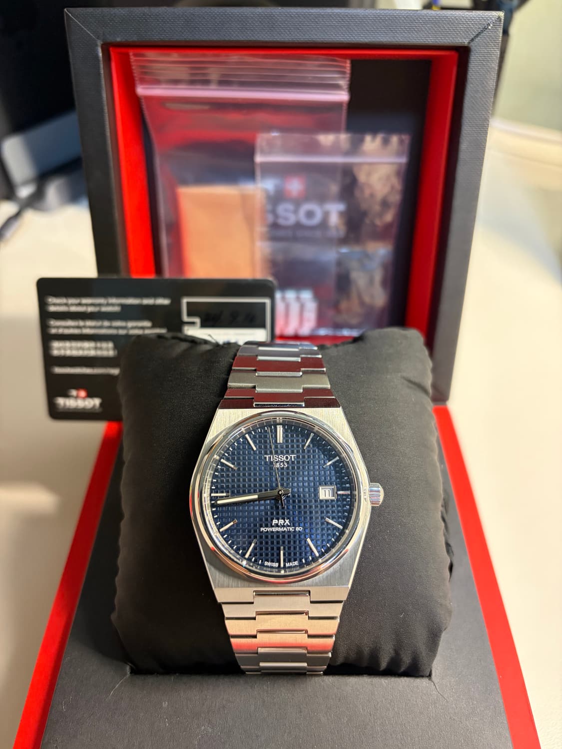 티쏘 PRX 40mm 파워매틱 오토 청판 상품이미지2