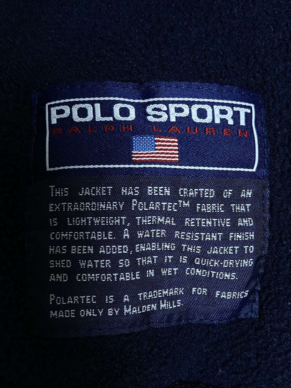 1995년 POLO SPORT NAS USA FLAG JUMPER OG 상품이미지7