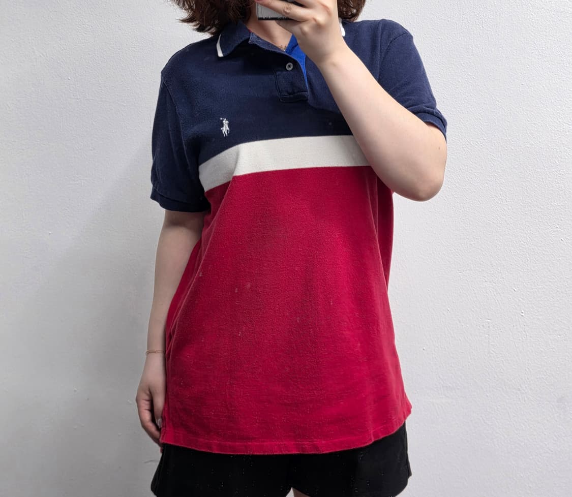 [프립]M/폴로 랄프로렌 반팔 카라티 커스텀핏 상품이미지2