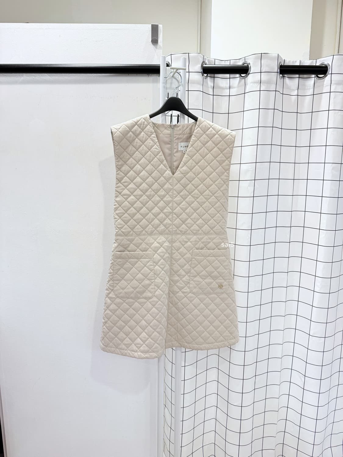 KUME 쿠메 퀼팅 뷔스티에 원피스  상품이미지2