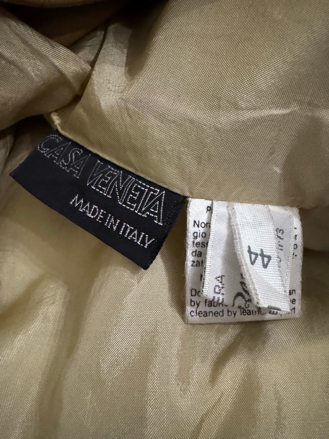 머스타드 양가죽 롱 코트 상품이미지5