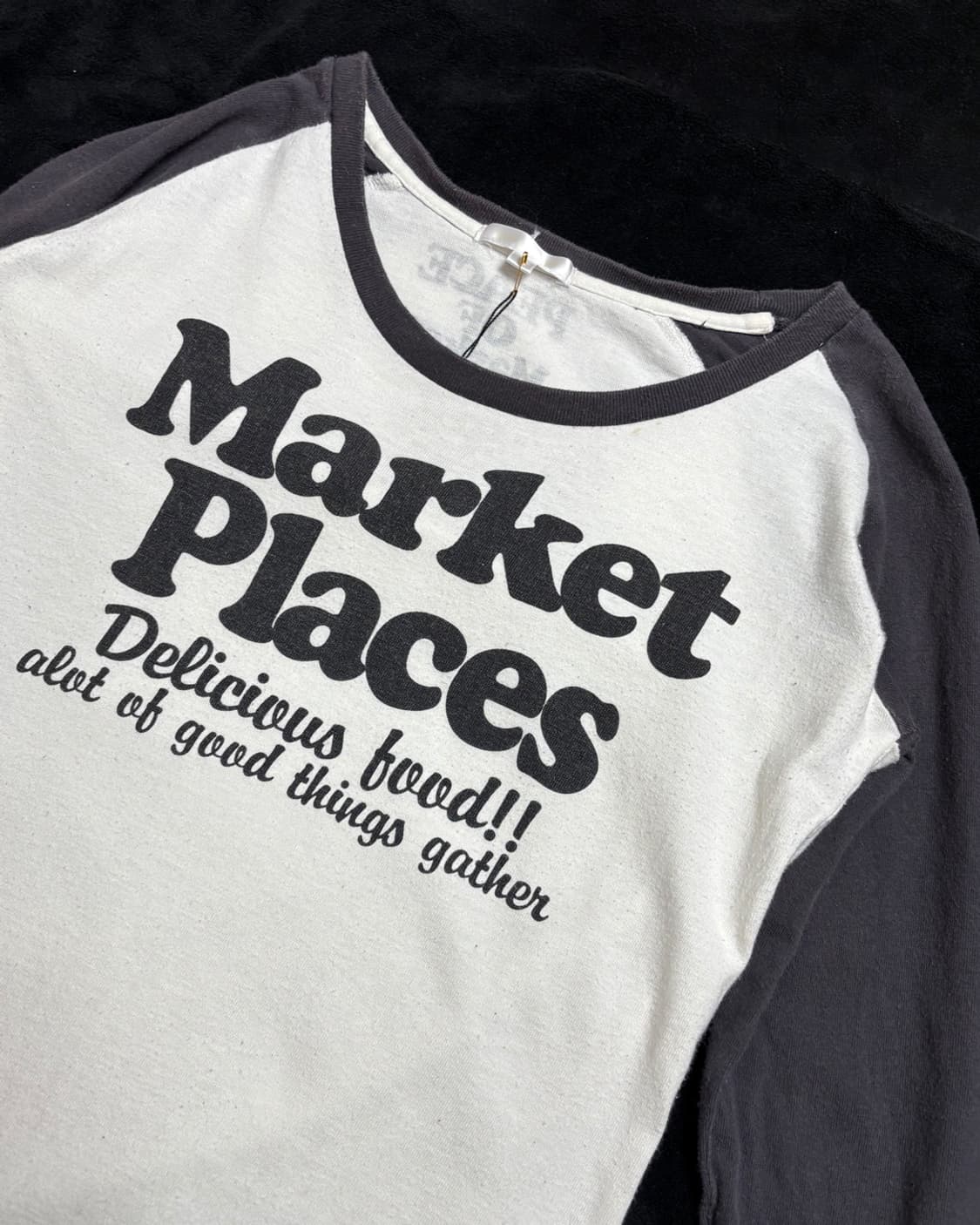 일본빈티지 Market Places 롱슬리브 상품이미지3