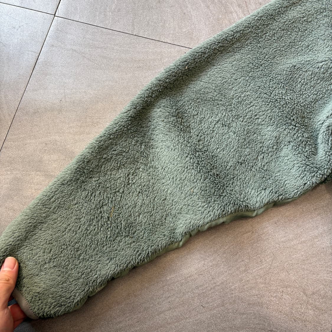 미군 젠3 카키 플리스 자켓 상품이미지8