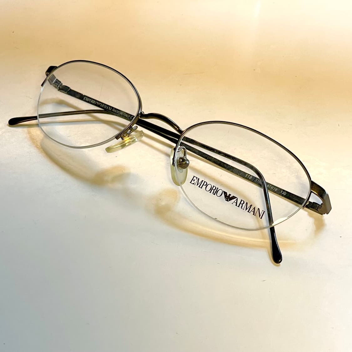 EMPORIO ARMANI 엠포리오 아르마니 빈티지 안경 판매합니다 상품이미지2