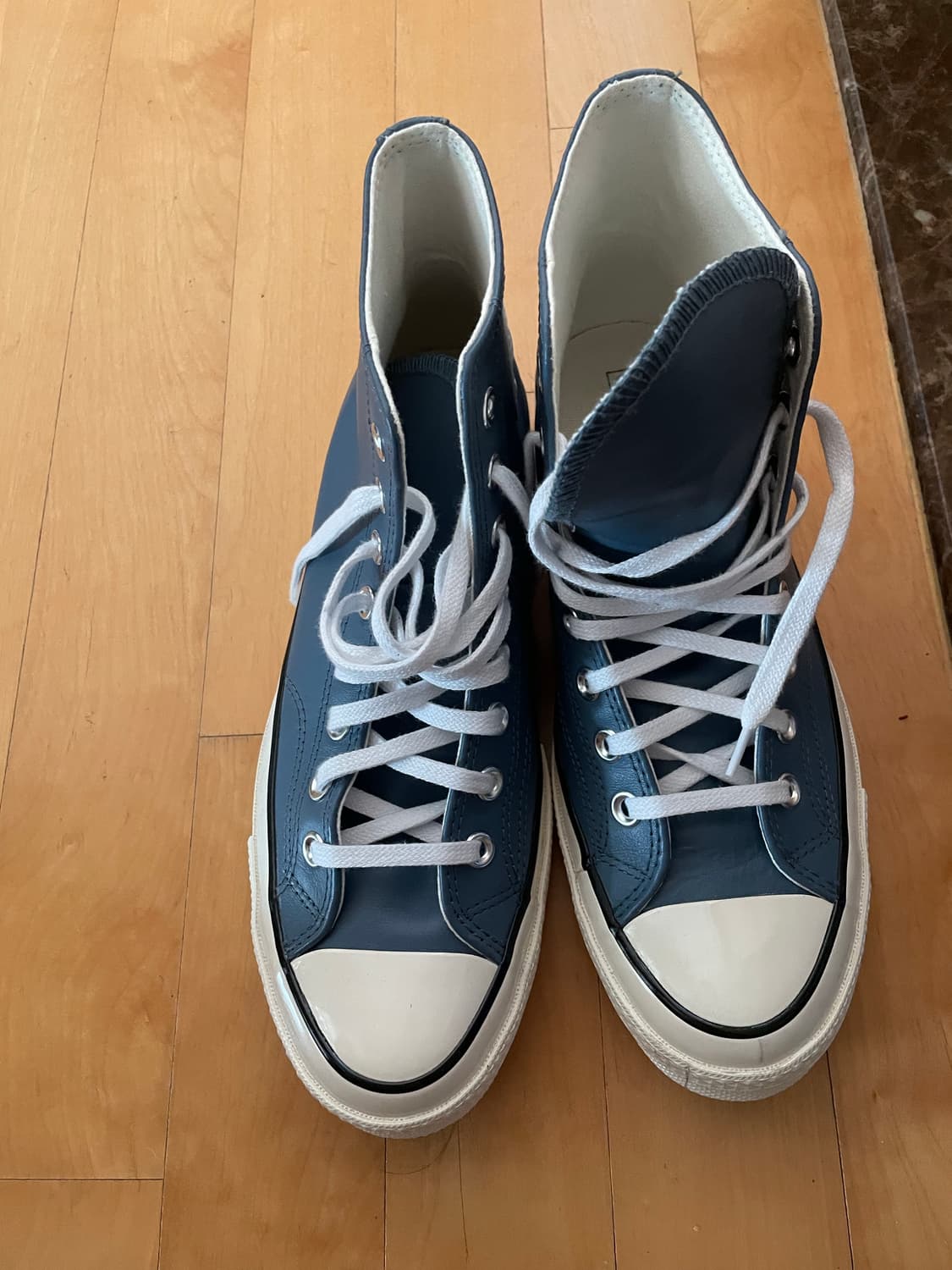 컨버스 척 70 레더 레이크블루 275 상품이미지2