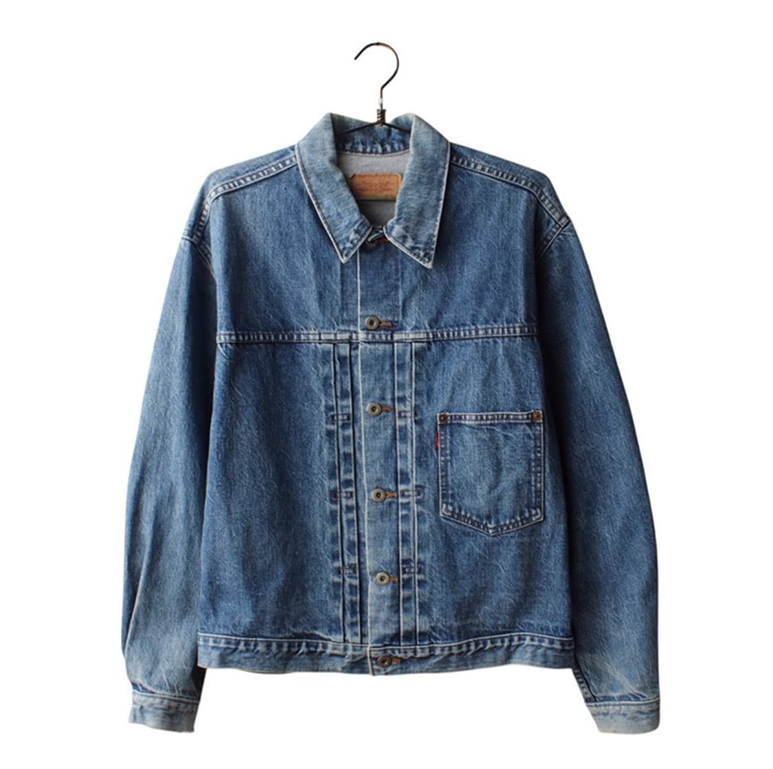 50~60s 리바이스 빅 E 70701XX 1st 데님 트러커 자켓  상품이미지1