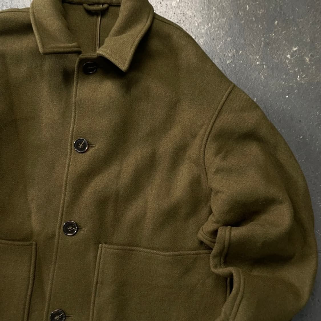 100 커버낫 오버핏 울 자켓 상품이미지2