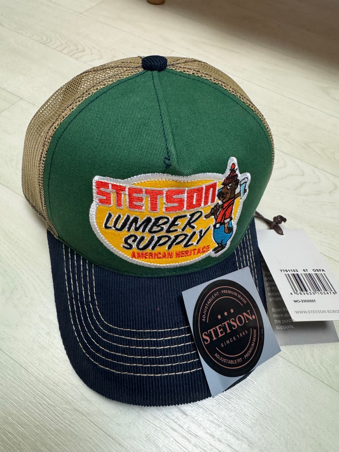 (새제품) Stetson 트러커 볼캡 상품이미지1