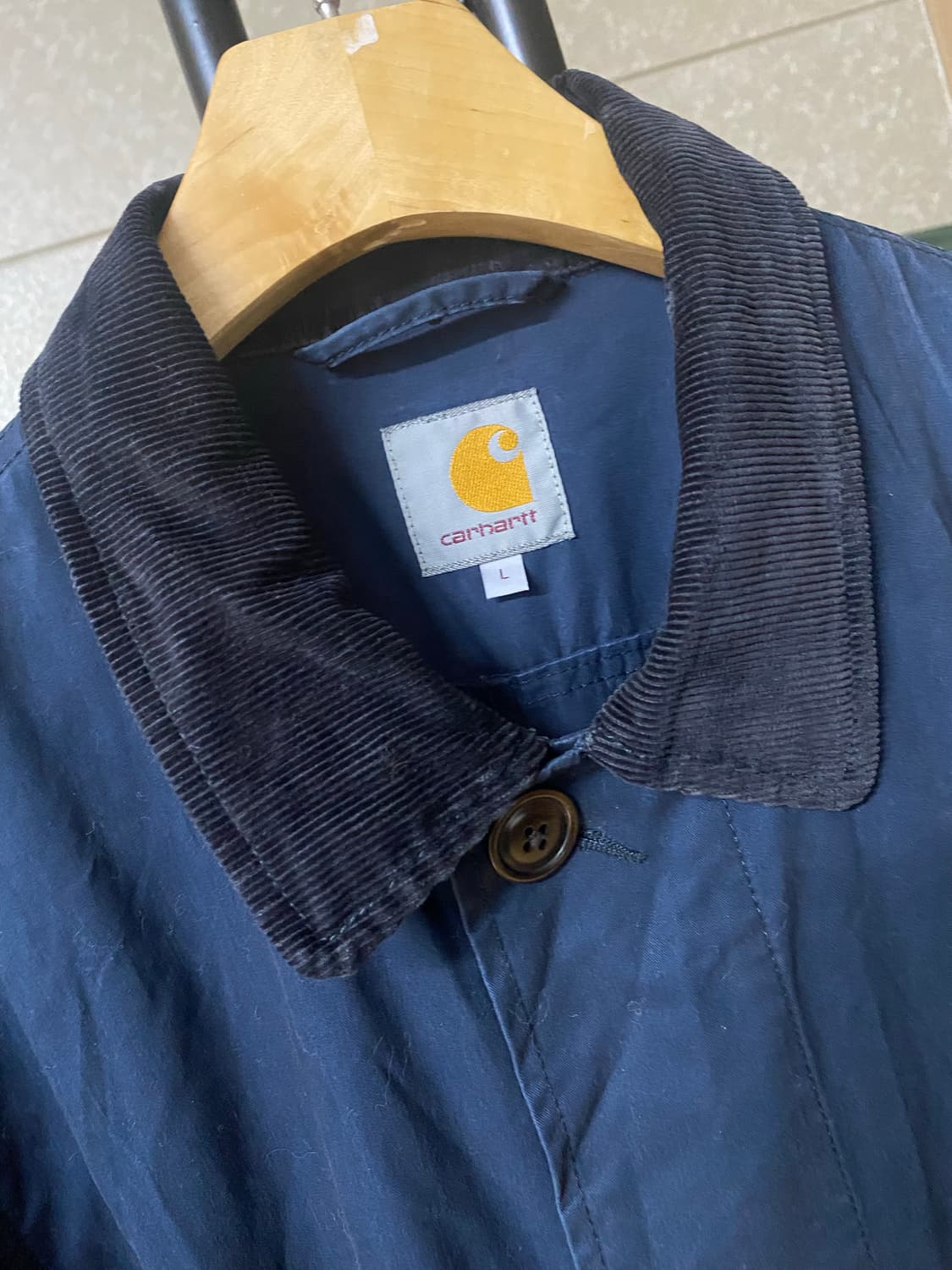 칼하트 마틴 코트 네이비 L 상품이미지1