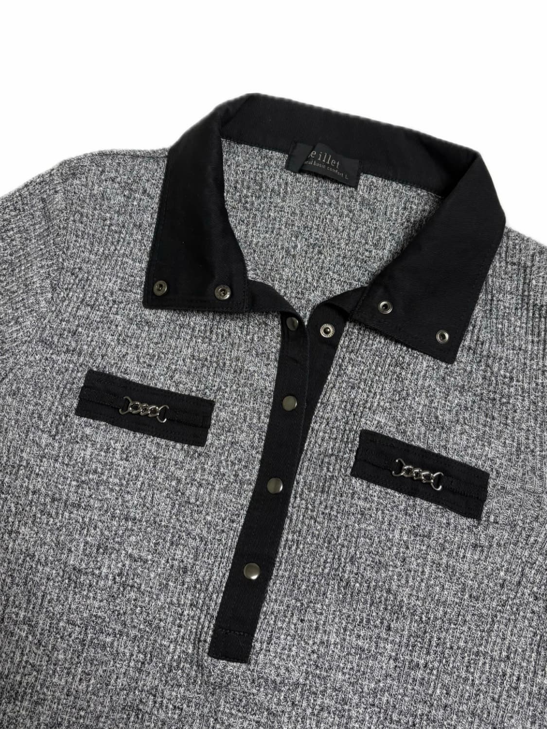 갸루 긱시크 펑크 punk 프레피 니트 상품이미지2