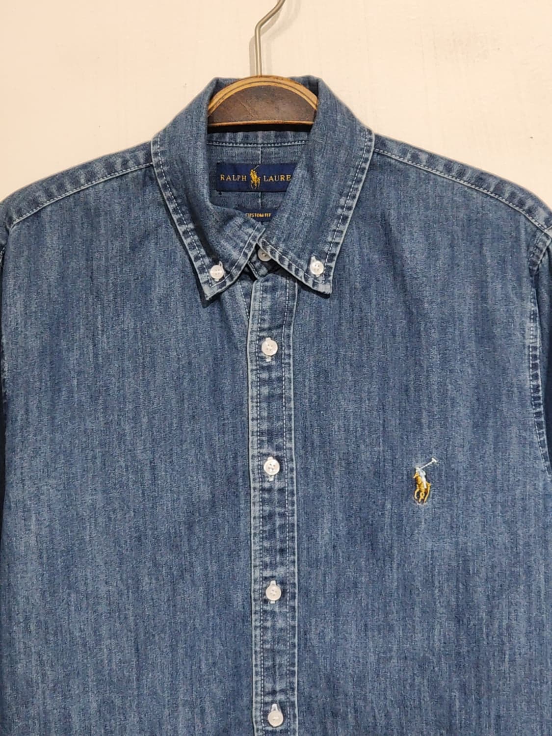 (L) 랄프로렌 폴로 청남방 중청 데님셔츠 청셔츠  상품이미지2