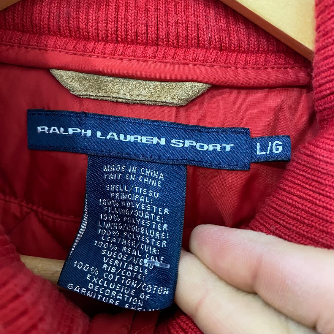 여성용 랄프로렌 스포츠 패딩 베스트(L) 상품이미지6